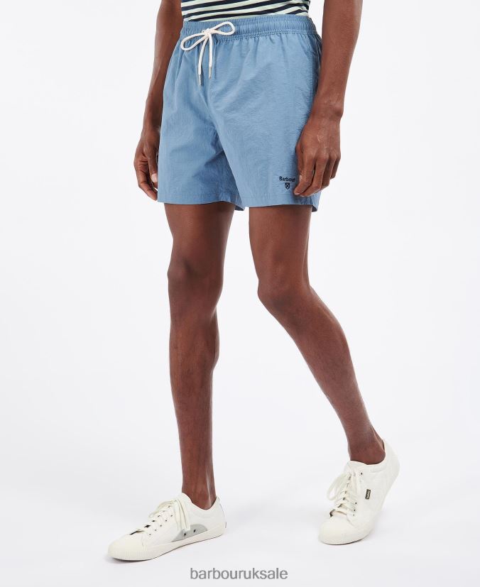 Essential Logo Swim Shorts Barbour Men R08LB61163 Clothing Coral Sands