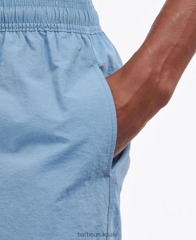 Essential Logo Swim Shorts Barbour Men R08LB61163 Clothing Coral Sands