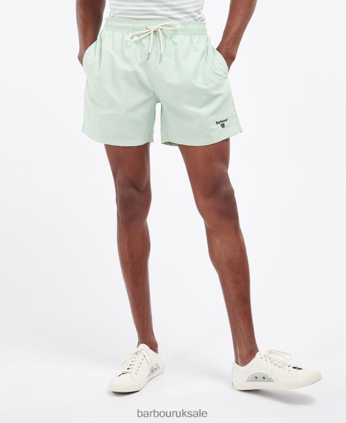 Essential Logo Swim Shorts Barbour Men R08LB61170 Clothing Coral Sands