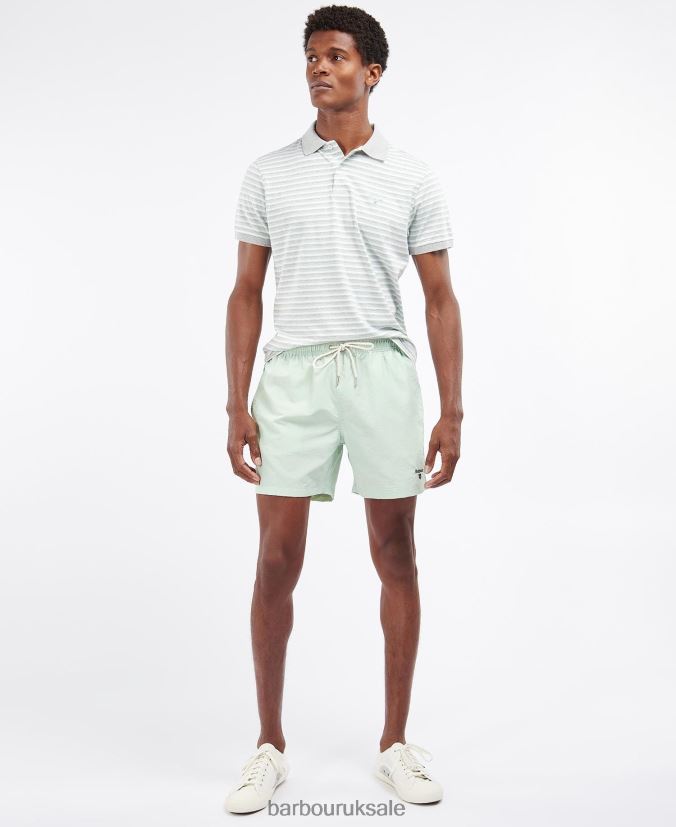 Essential Logo Swim Shorts Barbour Men R08LB61170 Clothing Coral Sands