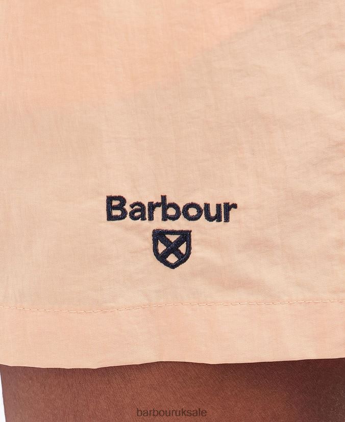 Essential Logo Swim Shorts Barbour Men R08LB61212 Clothing Coral Sands