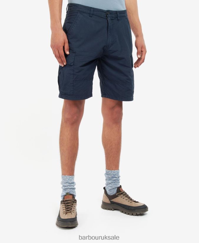 Essential Ripstop Cargo Shorts Barbour Men R08LB61150 Clothing Ivy Green