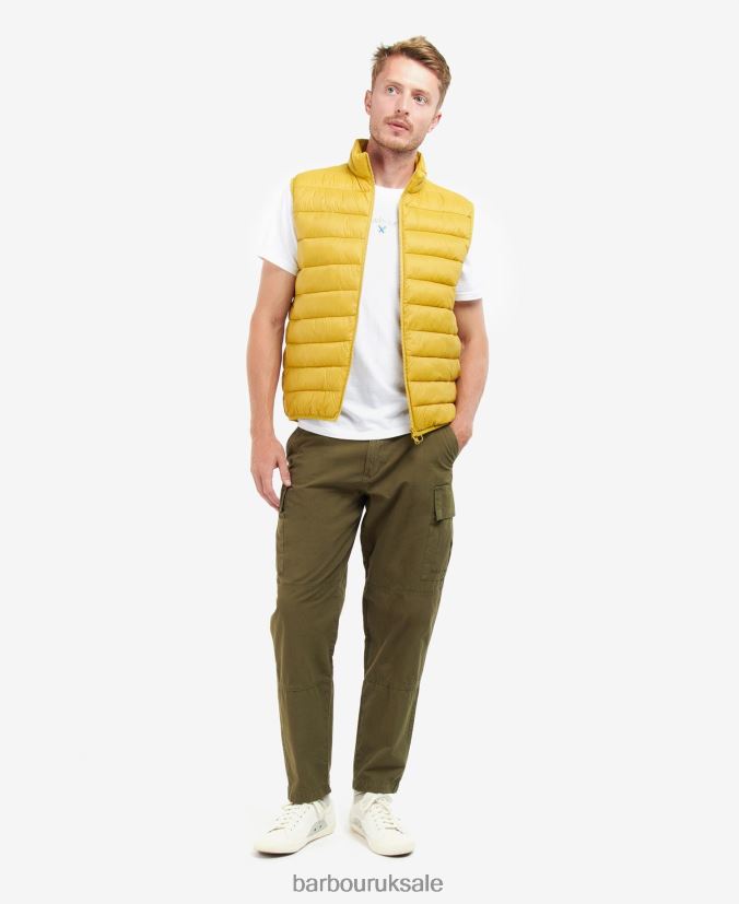 Essential Ripstop Cargo Trousers Barbour Men R08LB61183 Clothing Ivy Green
