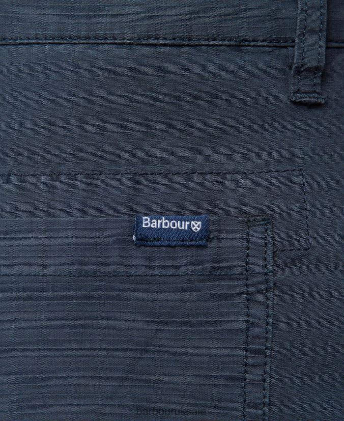 Essential Ripstop Cargo Trousers Barbour Men R08LB61198 Clothing Ivy Green