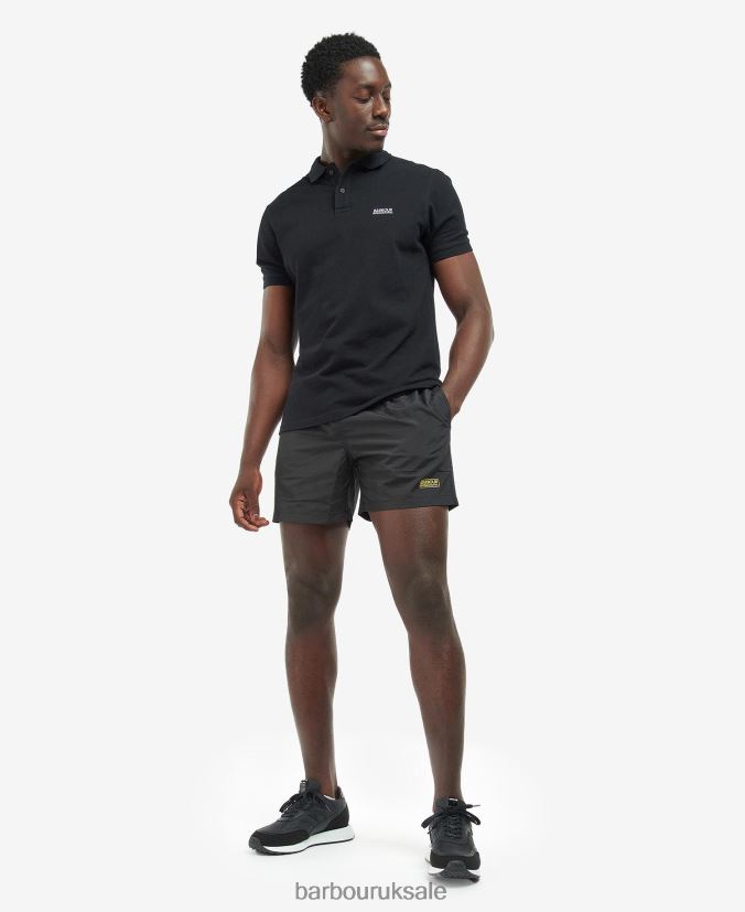 Essential Small Logo Swim Shorts Barbour Men R08LB61224 Clothing Marigold