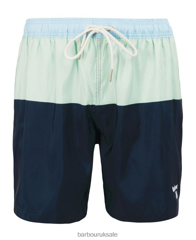 John Two-Tone Swim Shorts Barbour Men R08LB61226 Clothing Sky