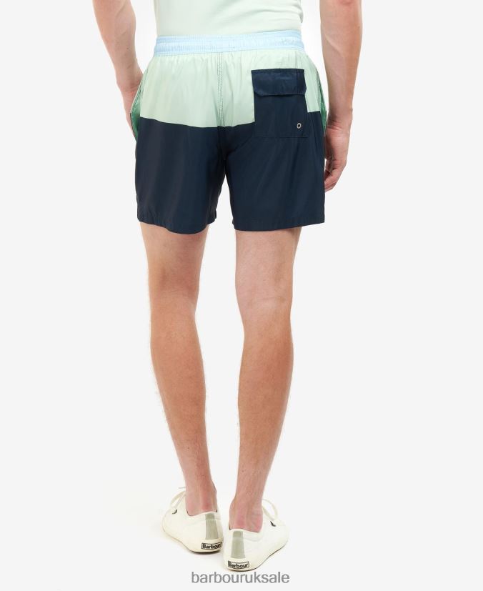 John Two-Tone Swim Shorts Barbour Men R08LB61226 Clothing Sky
