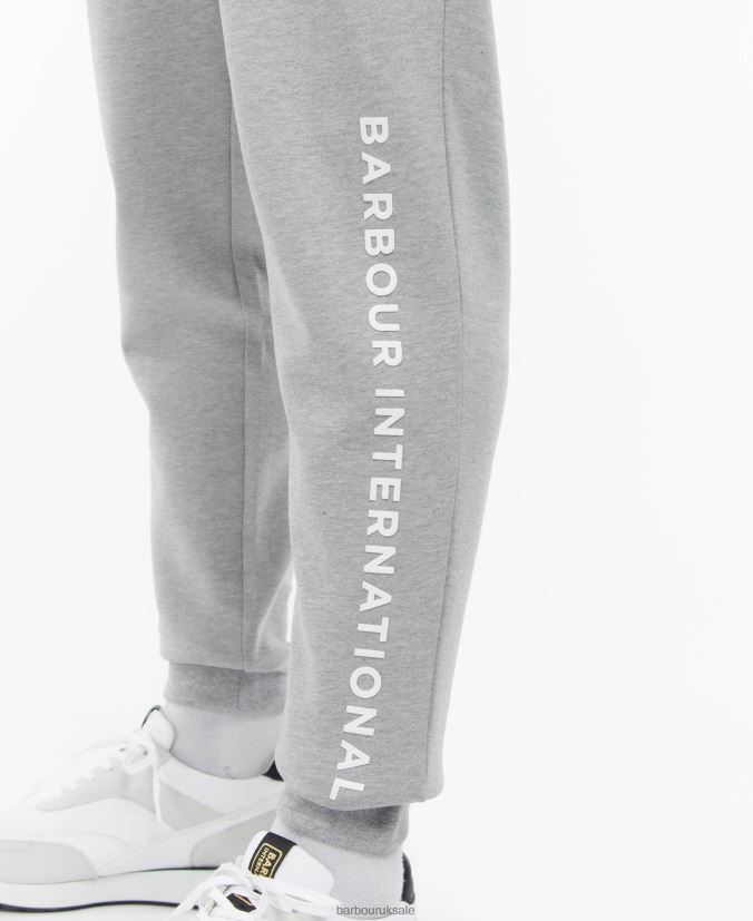 Kirk Joggers Barbour Men R08LB61181 Clothing Light Grey Marl