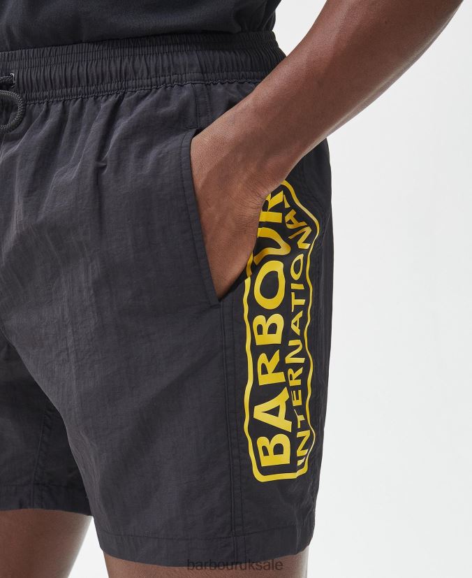 Large Logo Swim Shorts Barbour Men R08LB61193 Clothing Pure Blue