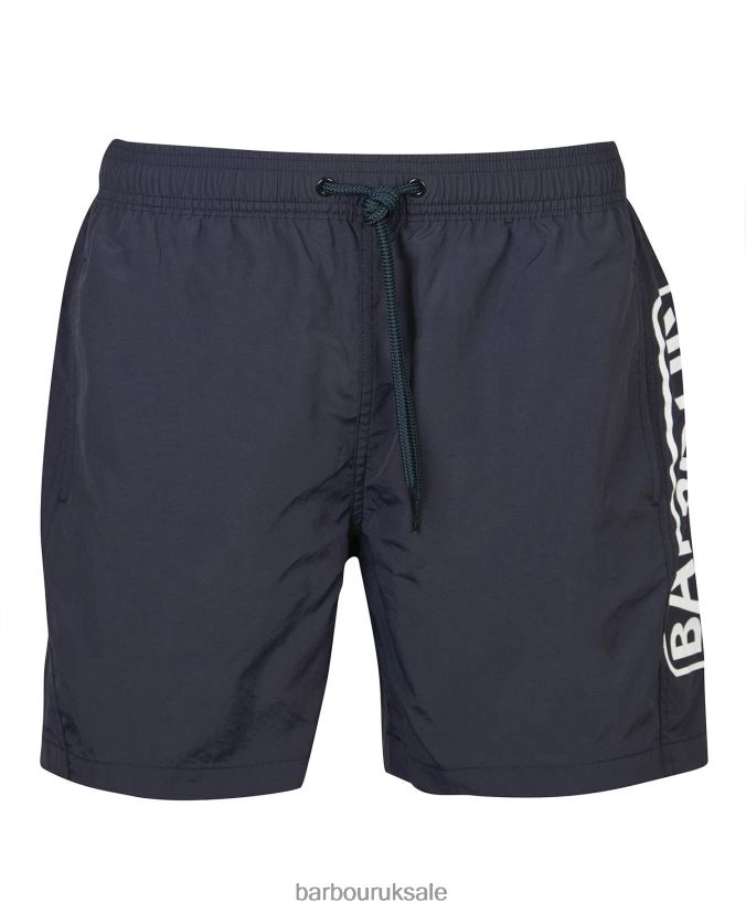 Large Logo Swim Shorts Barbour Men R08LB61195 Clothing Night Sky