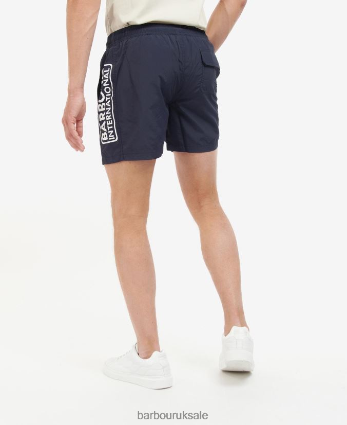 Large Logo Swim Shorts Barbour Men R08LB61195 Clothing Night Sky