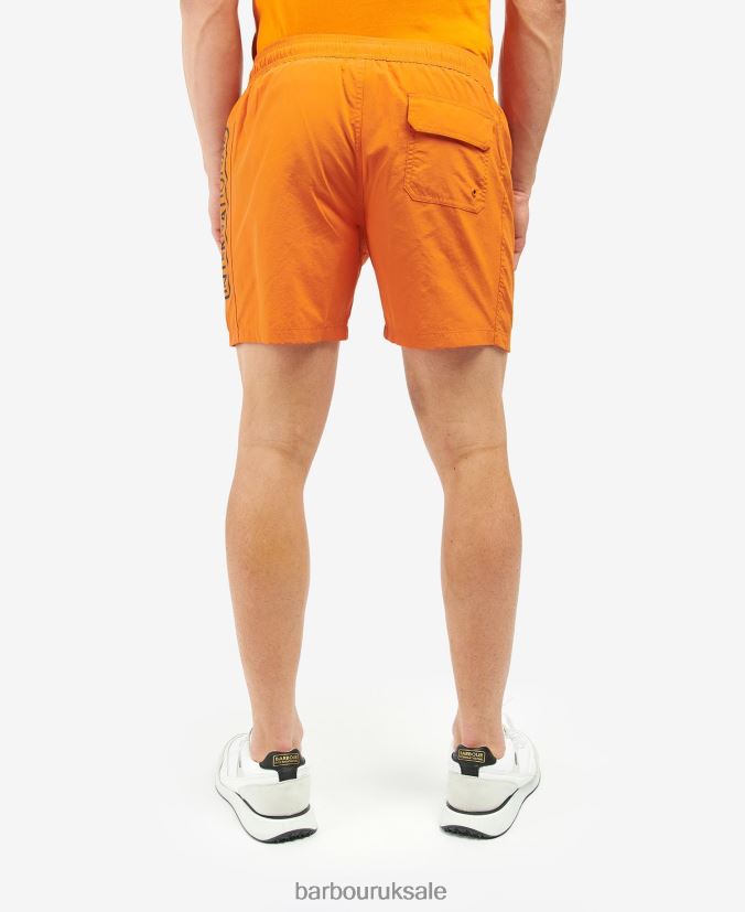 Large Logo Swim Shorts Barbour Men R08LB61202 Clothing Night Sky