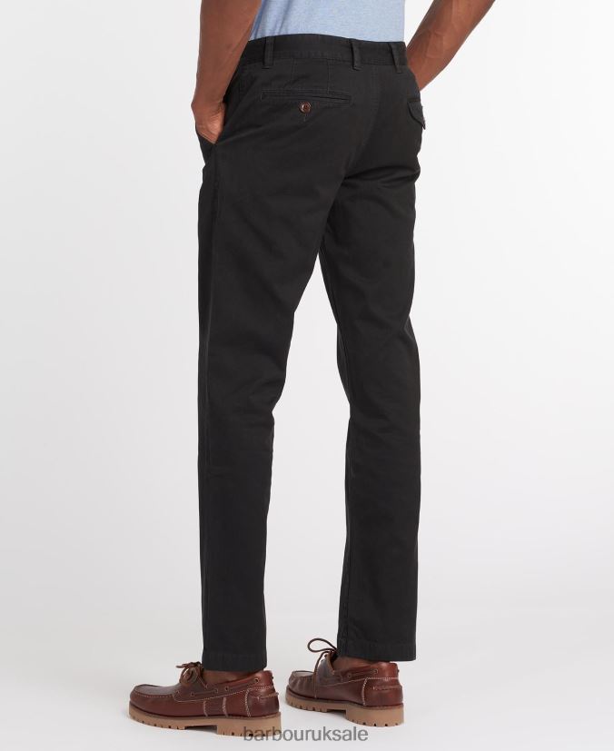 Neuston Twill Chinos Barbour Men R08LB61171 Clothing Ivy Green