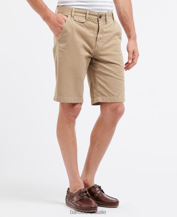 Neuston Twill Shorts Barbour Men R08LB61141 Clothing Force Blue