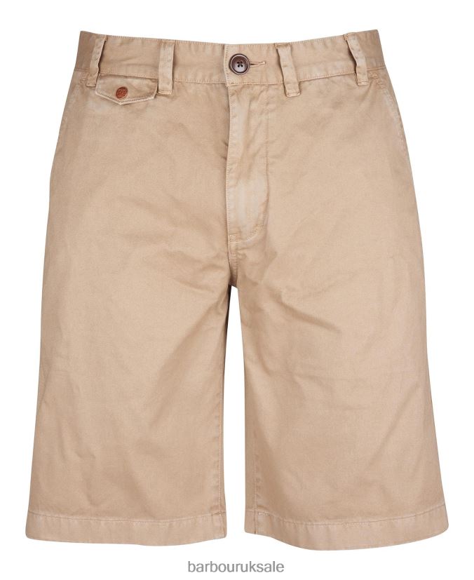 Neuston Twill Shorts Barbour Men R08LB61141 Clothing Force Blue