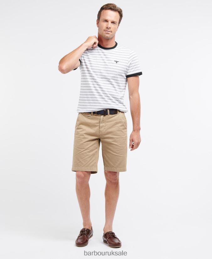 Neuston Twill Shorts Barbour Men R08LB61141 Clothing Force Blue