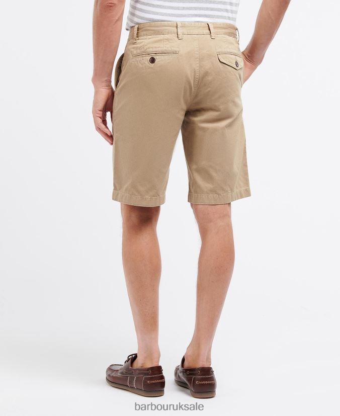 Neuston Twill Shorts Barbour Men R08LB61141 Clothing Force Blue