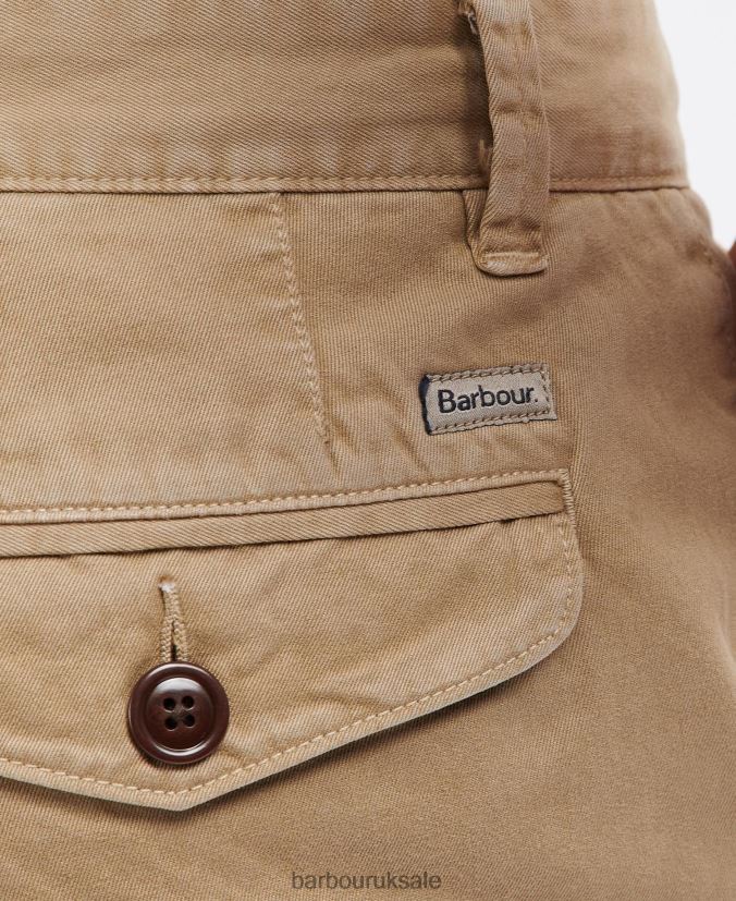 Neuston Twill Shorts Barbour Men R08LB61141 Clothing Force Blue