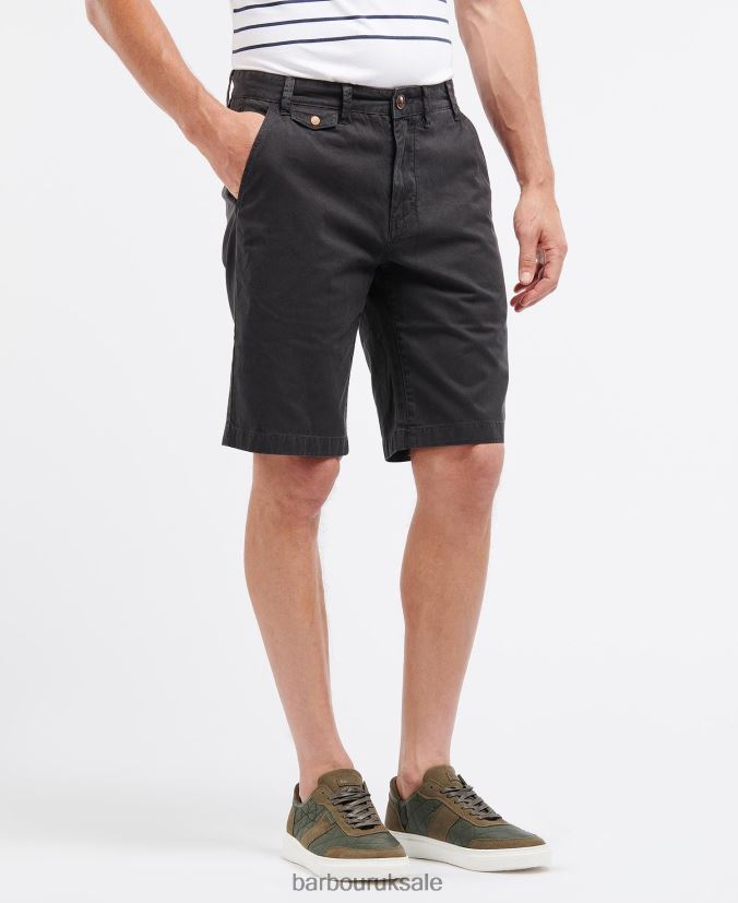 Neuston Twill Shorts Barbour Men R08LB61144 Clothing Force Blue