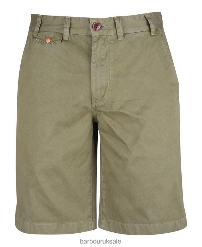 Neuston Twill Shorts Barbour Men R08LB61173 Clothing Force Blue