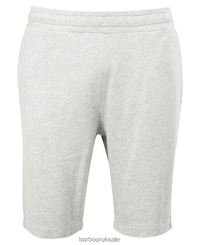 Newnham Sweat Shorts Barbour Men R08LB61182 Clothing Grey Marl