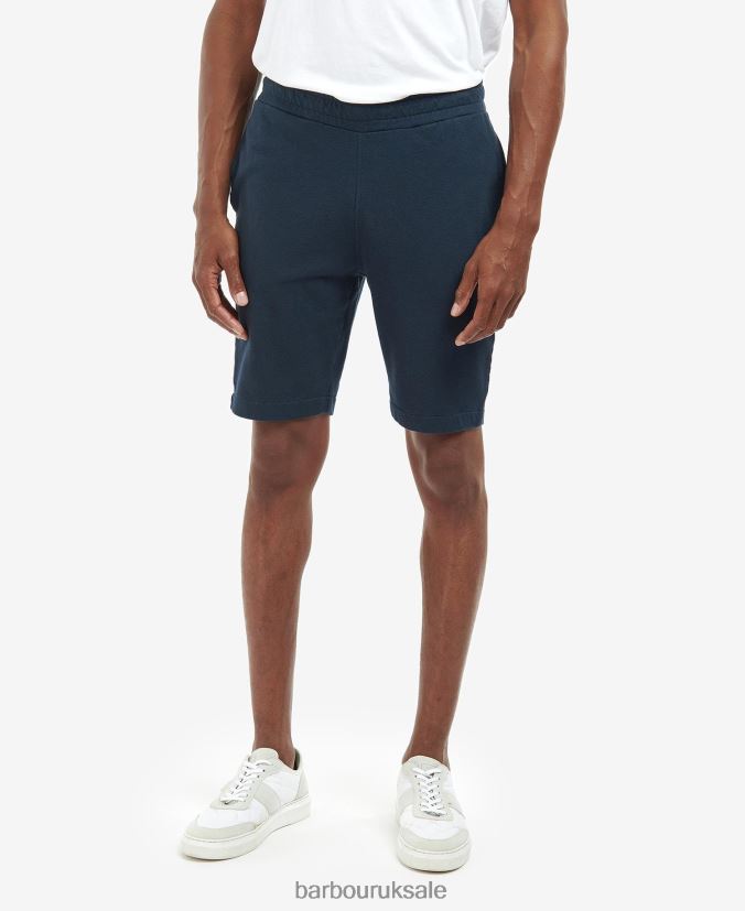 Newnham Sweat Shorts Barbour Men R08LB61229 Clothing Grey Marl