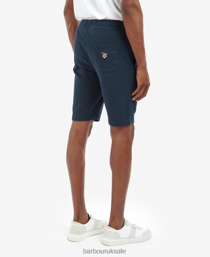 Newnham Sweat Shorts Barbour Men R08LB61229 Clothing Grey Marl