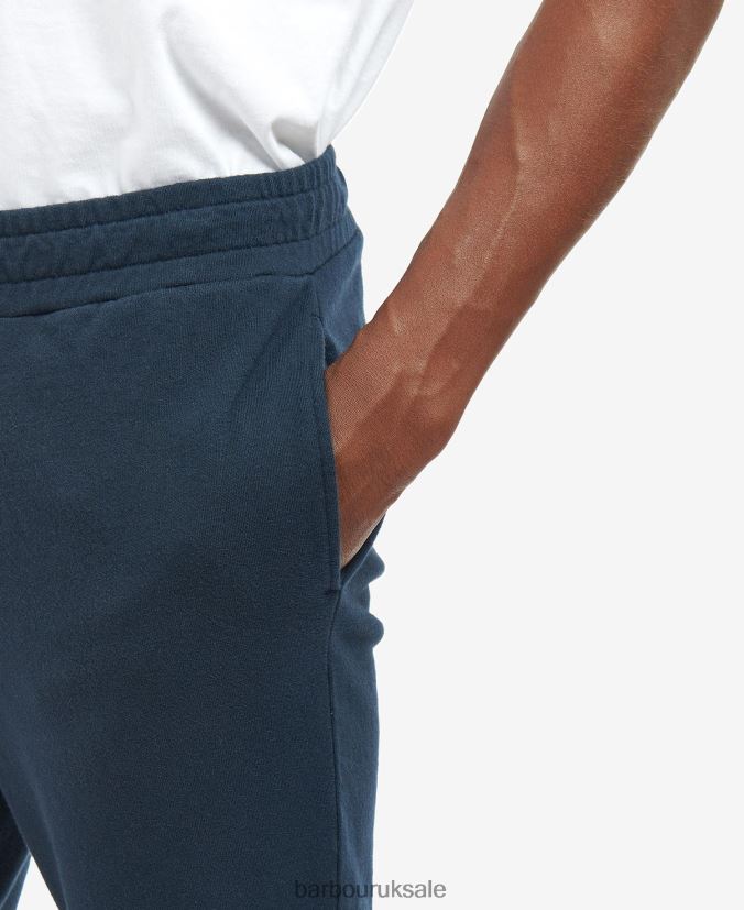 Newnham Sweat Shorts Barbour Men R08LB61229 Clothing Grey Marl