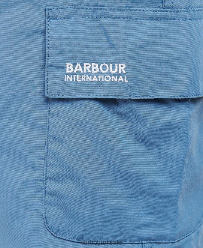 Pocket Swim Shorts Barbour Men R08LB61192 Clothing Blue Horizon