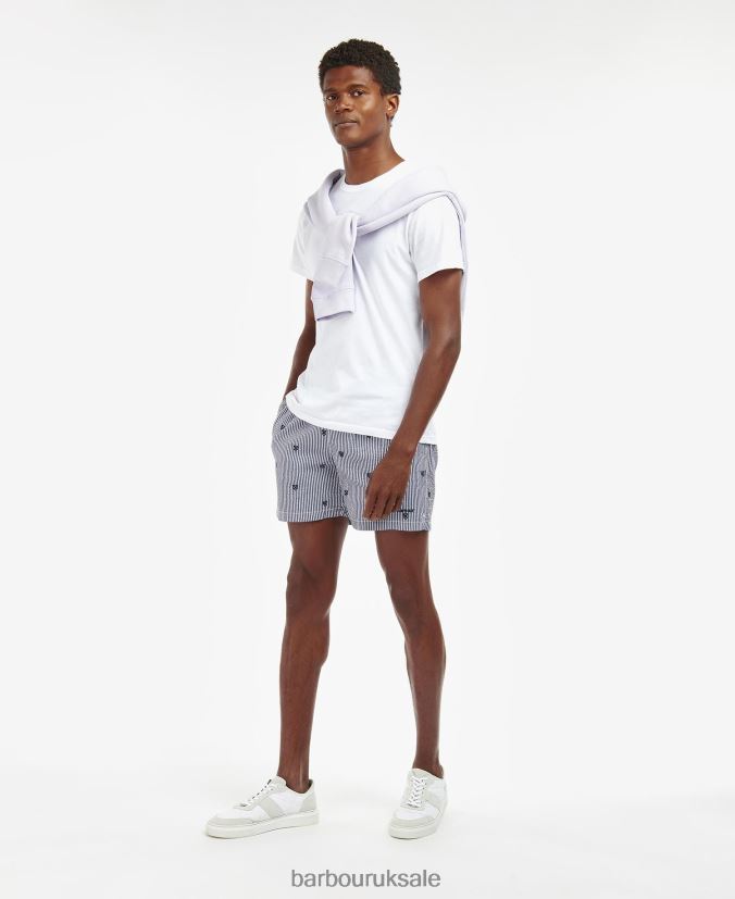 Shield Swim Shorts Barbour Men R08LB61211 Clothing Classic Navy