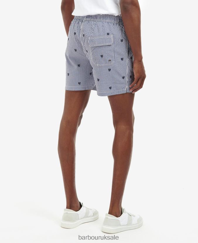 Shield Swim Shorts Barbour Men R08LB61211 Clothing Classic Navy