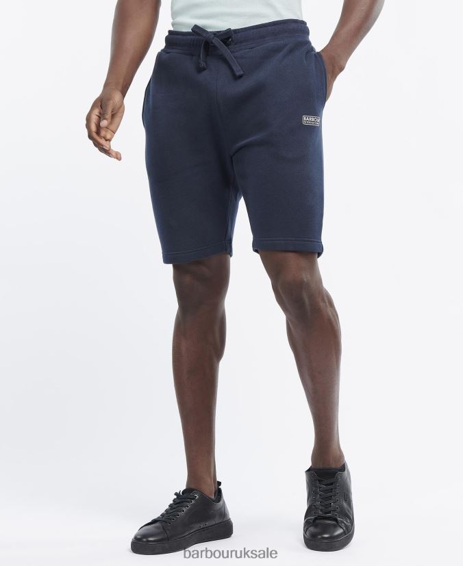 Sport Track Shorts Barbour Men R08LB61188 Clothing Anthracite Marl
