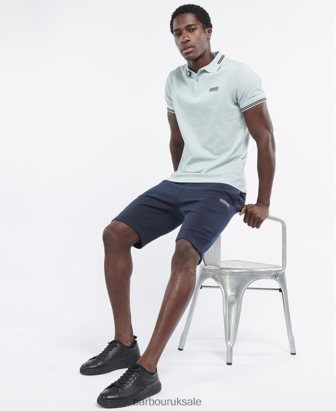 Sport Track Shorts Barbour Men R08LB61188 Clothing Anthracite Marl