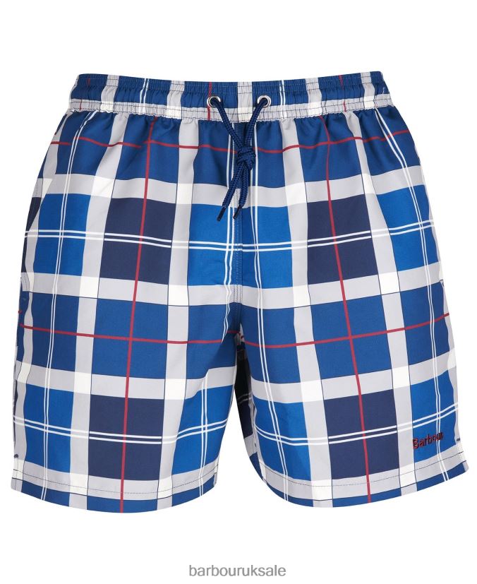Tartan Swim Shorts Barbour Men R08LB61175 Clothing Summer Navy Tartan