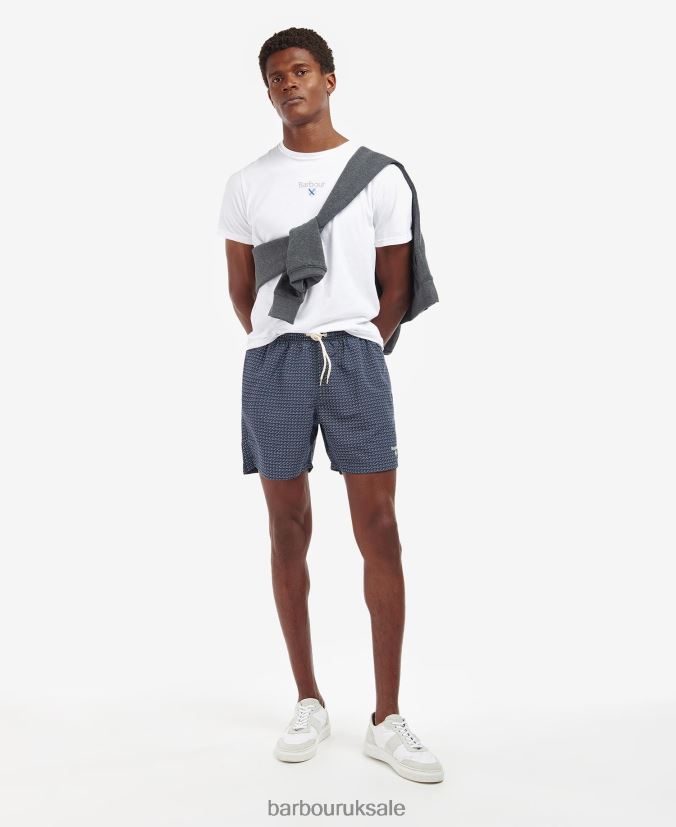 Tidal Swim Shorts Barbour Men R08LB61223 Clothing Classic Navy