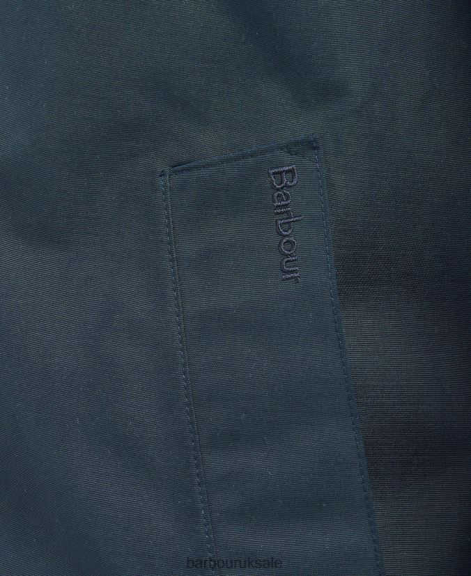 Barnley Waterproof Mac Jacket Barbour Men R08LB6215 Clothing Green Gables