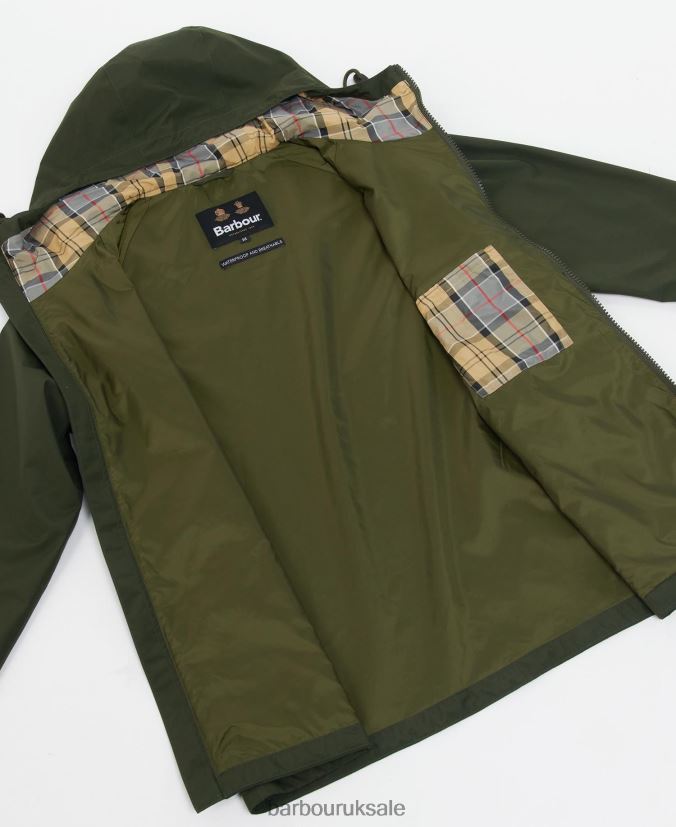 Hooded Dormus Waterproof Jacket Barbour Men R08LB6200 Clothing Navy/Dress