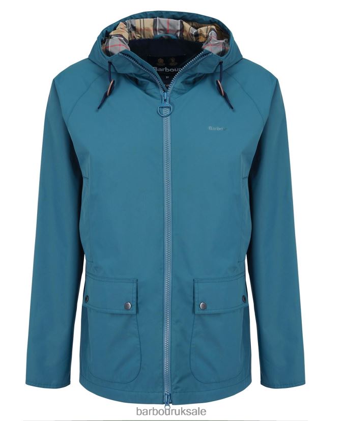 Hooded Dormus Waterproof Jacket Barbour Men R08LB6212 Clothing Navy/Dress