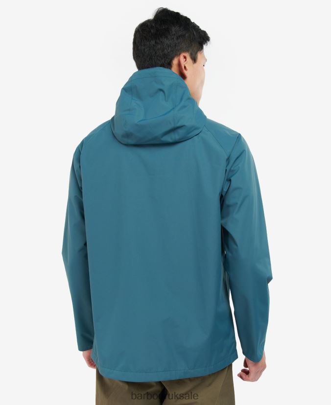 Hooded Dormus Waterproof Jacket Barbour Men R08LB6212 Clothing Navy/Dress