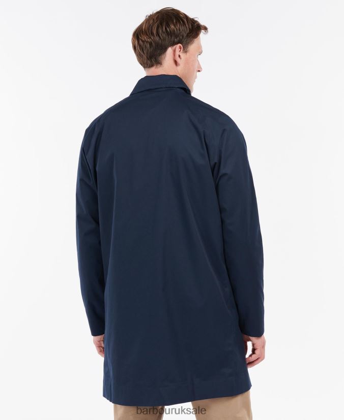 Rokig Lightweight Mac Jacket Barbour Men R08LB6186 Clothing Black/Dress