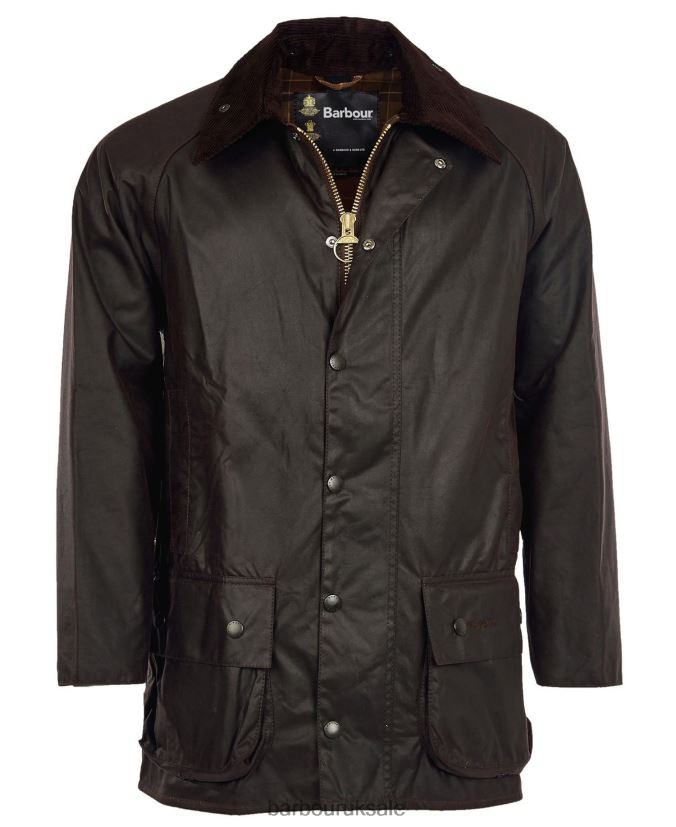 Beaufort Wax Jacket Barbour Men R08LB639 Clothing Black