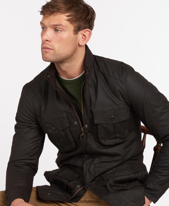 Corbridge Wax Jacket Barbour Men R08LB613 Clothing Olive