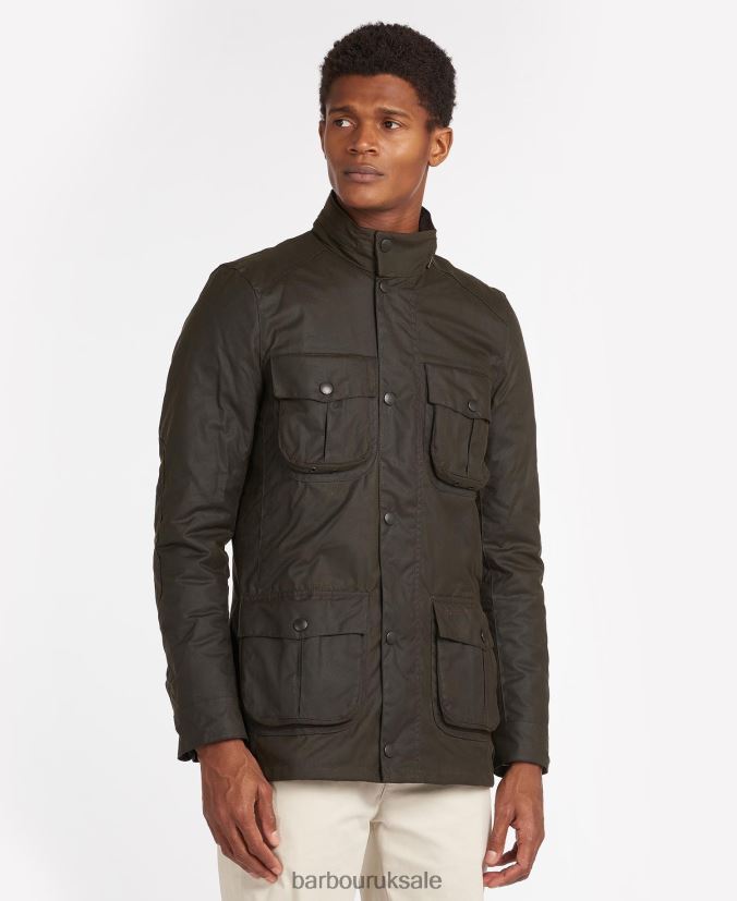 Corbridge Wax Jacket Barbour Men R08LB623 Clothing Olive