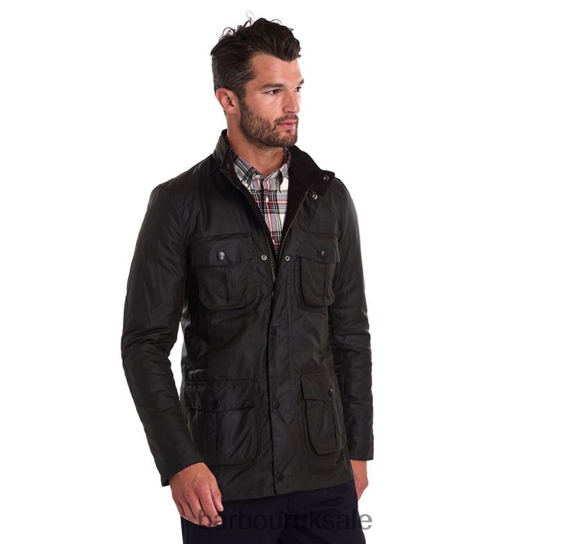 Corbridge Wax Jacket Barbour Men R08LB623 Clothing Olive