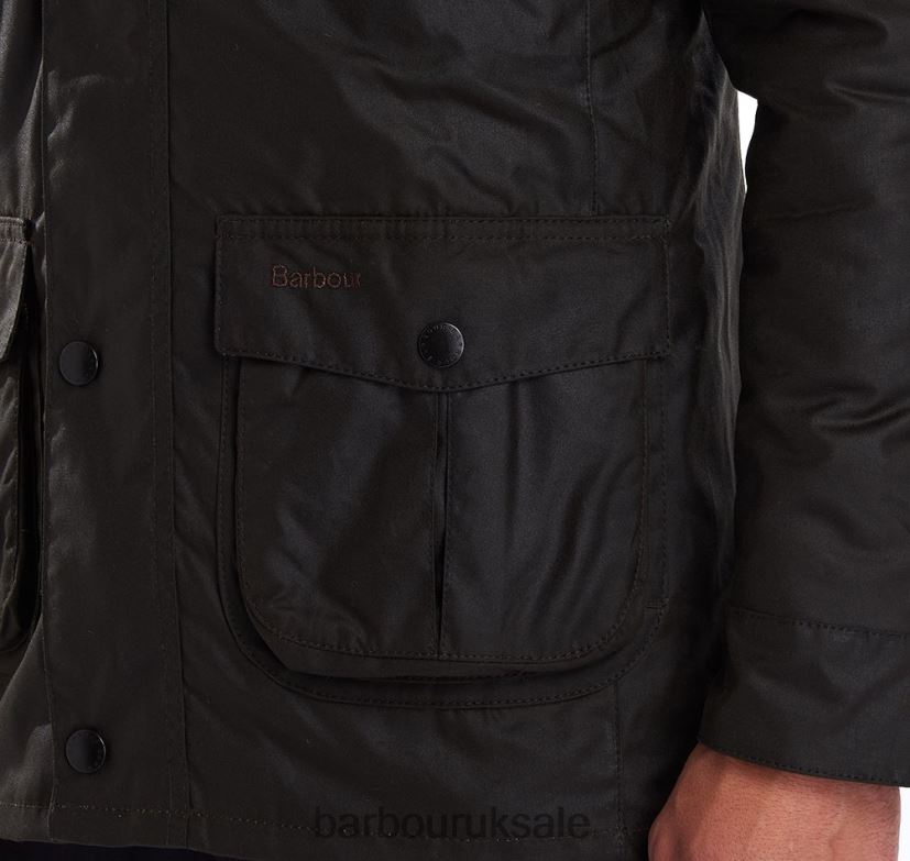Corbridge Wax Jacket Barbour Men R08LB623 Clothing Olive