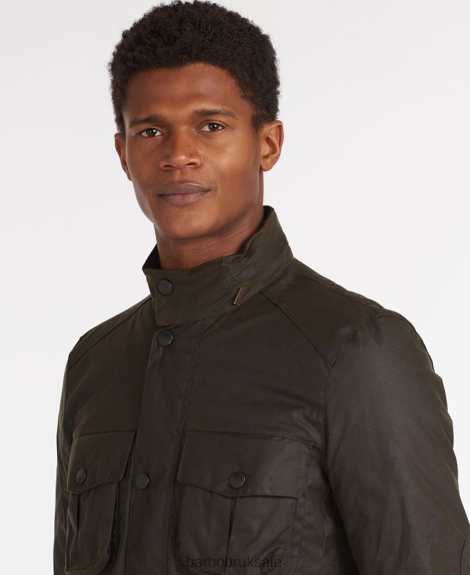 Corbridge Wax Jacket Barbour Men R08LB623 Clothing Olive