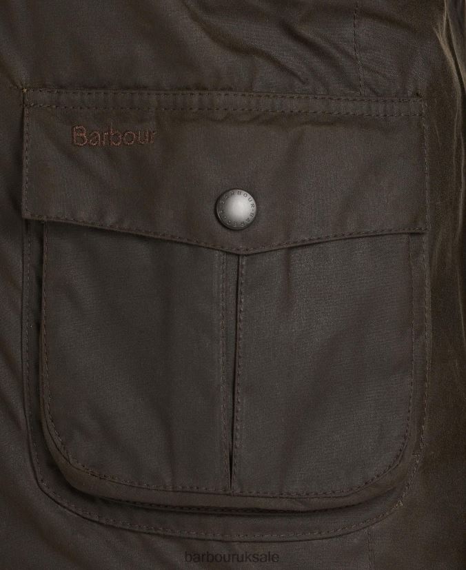 Corbridge Wax Jacket Barbour Men R08LB623 Clothing Olive