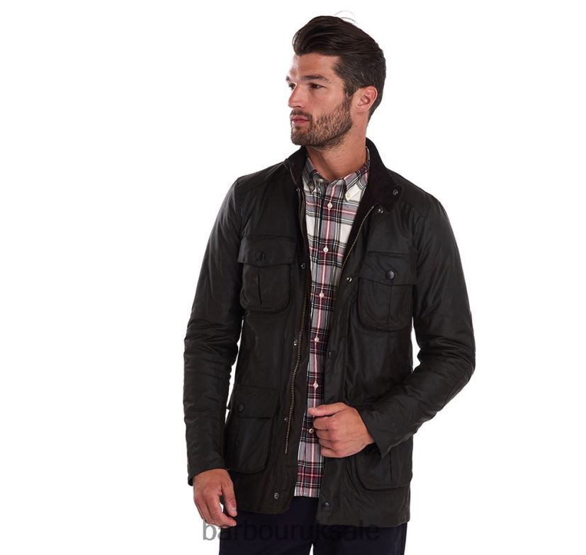 Corbridge Wax Jacket Barbour Men R08LB623 Clothing Olive