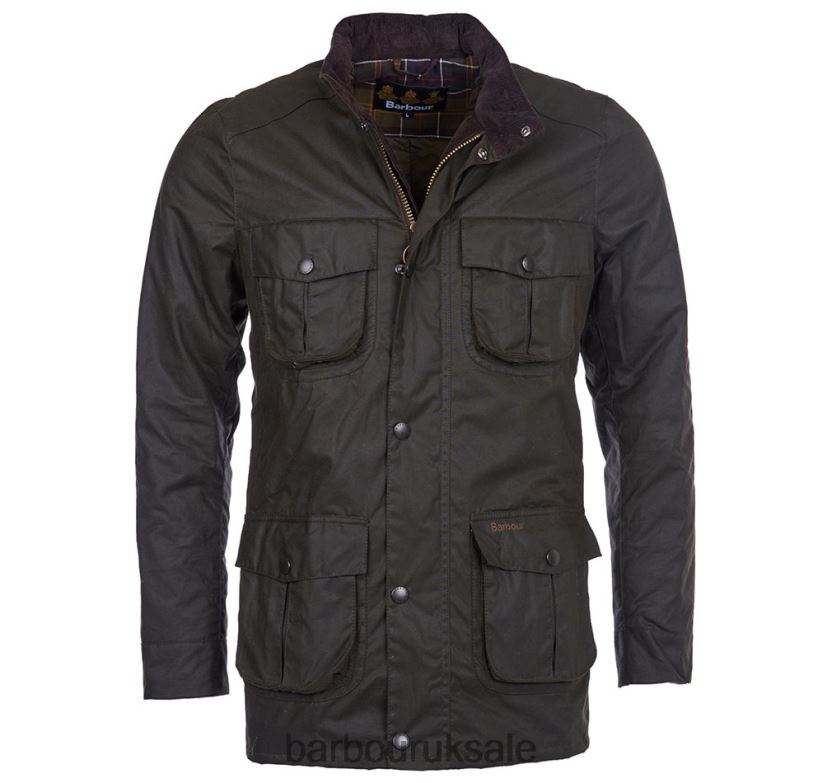Corbridge Wax Jacket Barbour Men R08LB623 Clothing Olive
