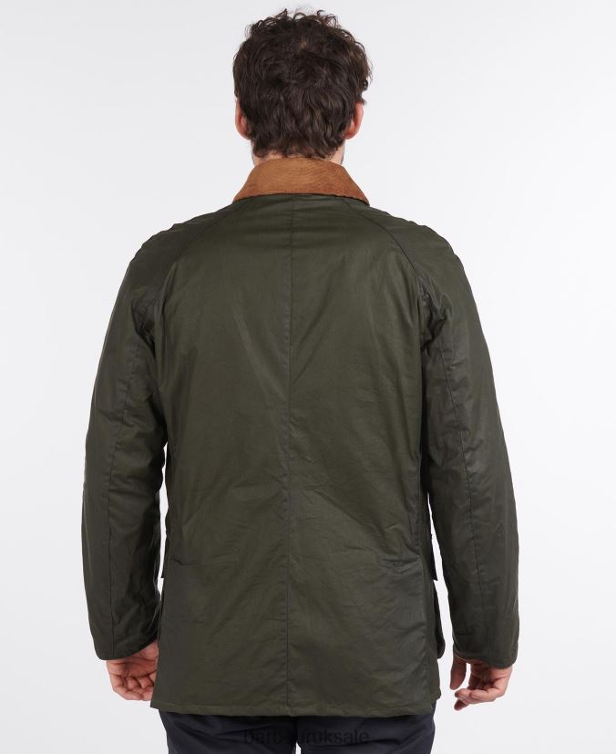 Lightweight Ashby Waxed Jacket Barbour Men R08LB617 Clothing Archive Olive